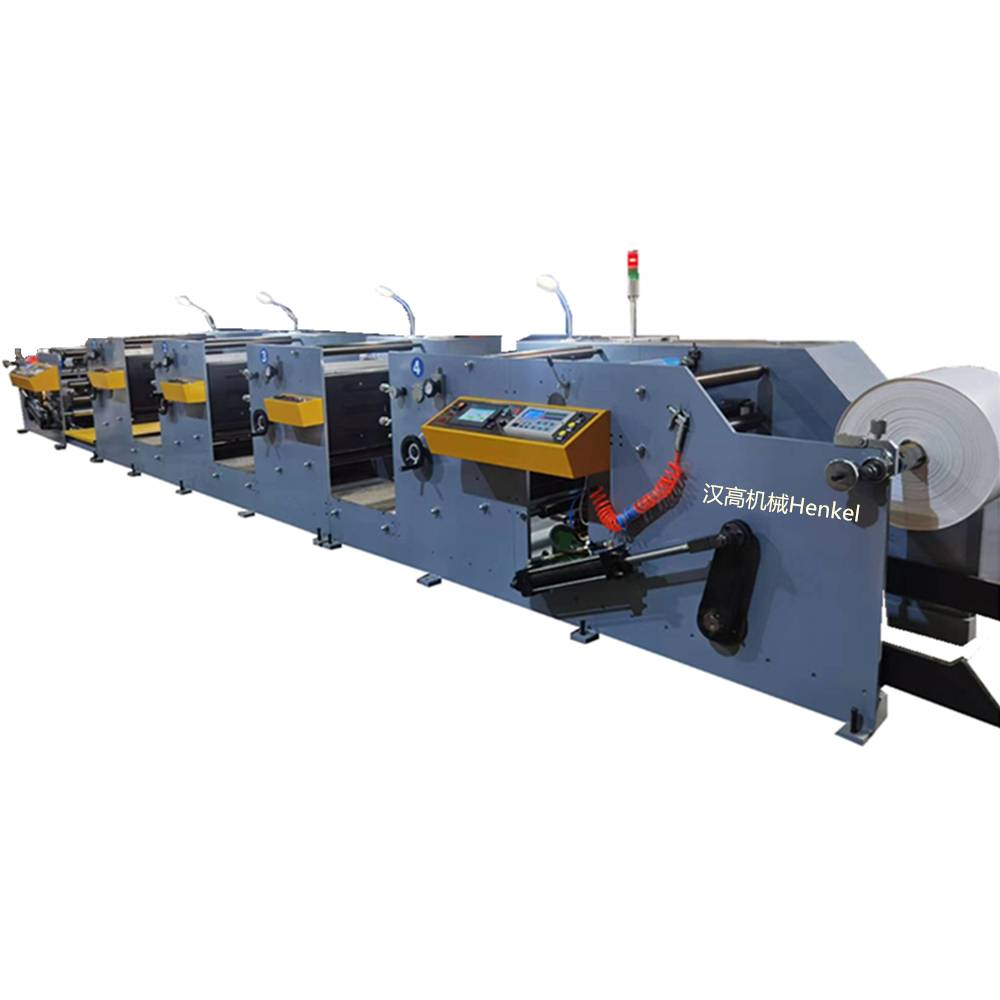 RY-600 4 color Flexo Printing Machine (horizontal)